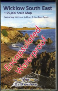 The cover of the 25 Series Wicklow South East Map published by EastWest Mapping.