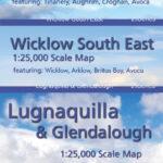 Set of Three 1:25,000 South Wicklow Maps Paper