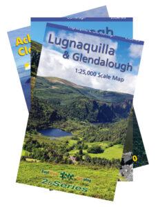 The EastWest Mapping Lugnaquilla and Glendalough 25 Series map.