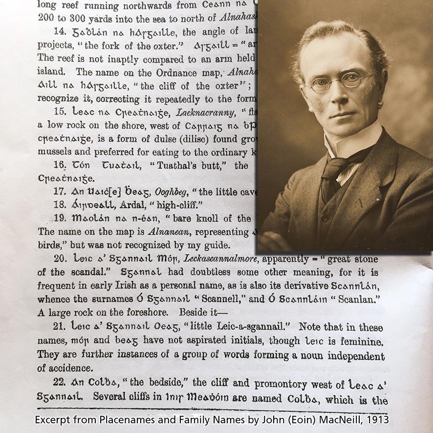 Read more about the article Eoin MacNeill and Clare Island Placenames