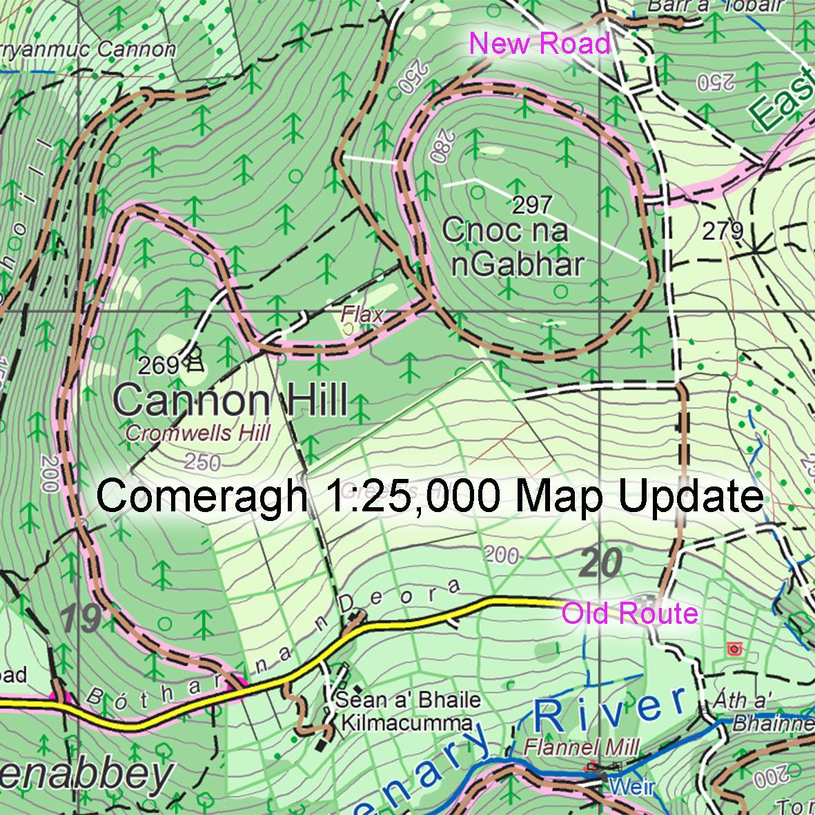 You are currently viewing Comeragh Map Update