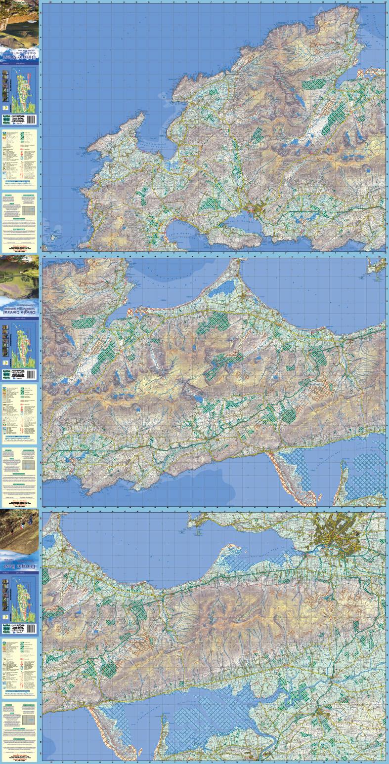 Dingle Flat Map Paper Set