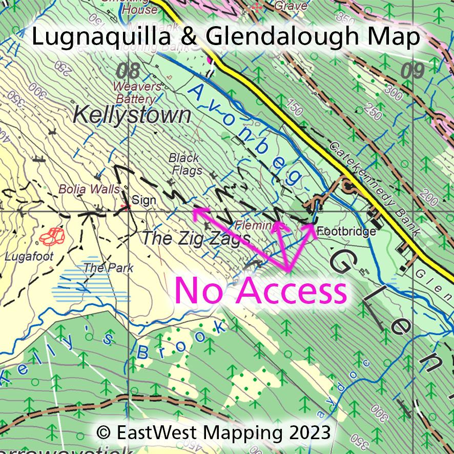 You are currently viewing Lugnaquilla & Glendalough Map Update