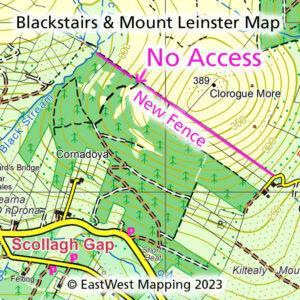 Read more about the article Blackstairs & Mount Leinster Map Update