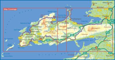 Dingle Way Map Coverage & Location Map