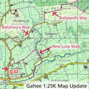 Read more about the article Galtee Map Update ~ Ballyhoura Way
