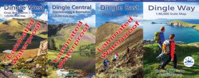 Set of Four Waterproof Dingle Maps