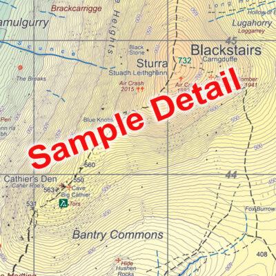 Blackstairs & Mount Leinster Sample Detail